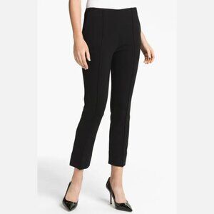 Diane Von Furstenberg Clean Pinca Cigarette Pants Size 4 Black